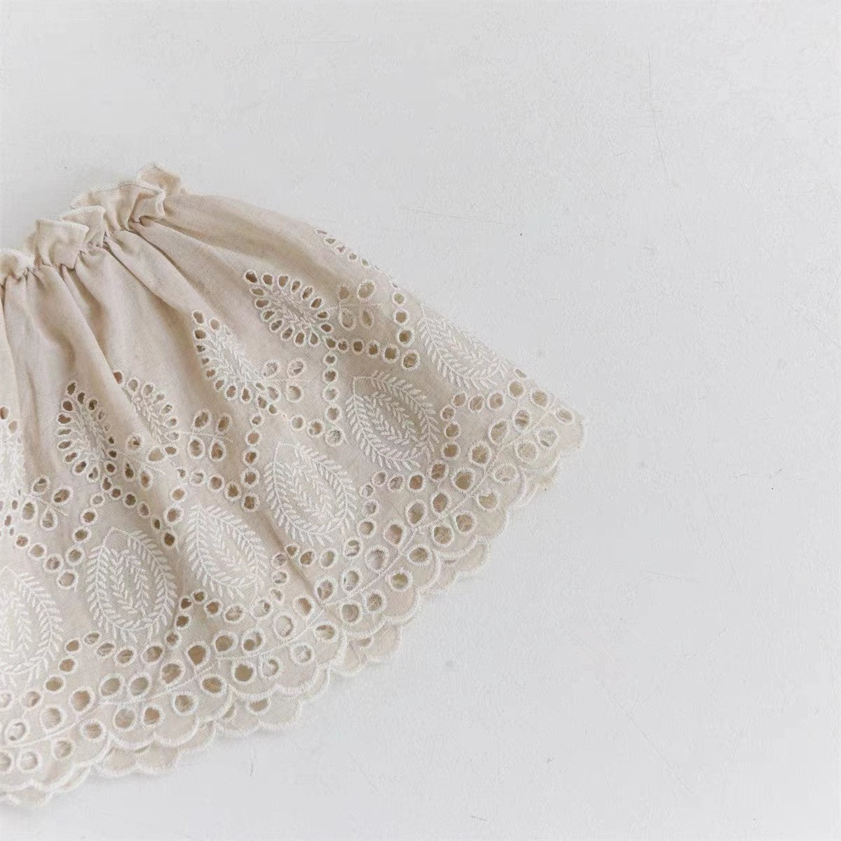 Boho Didot Lace skirt made of cotton