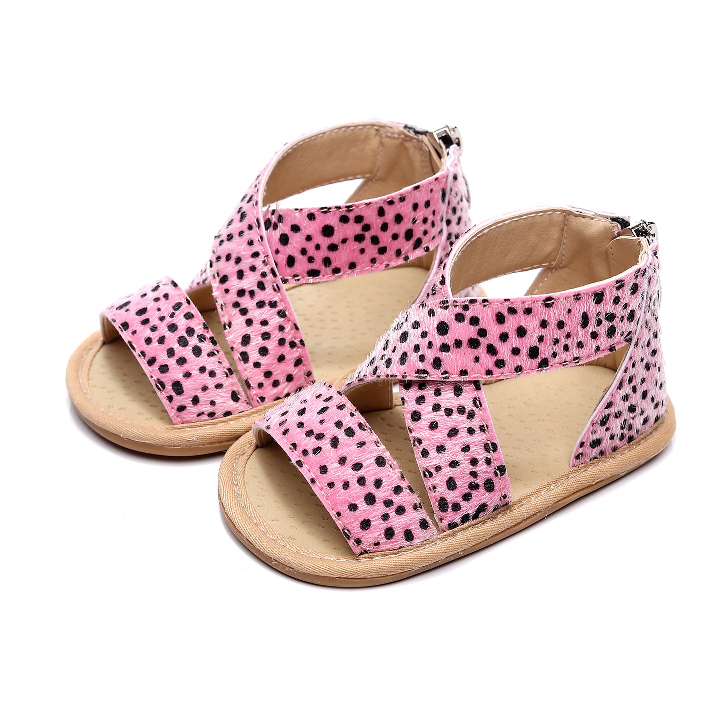 Noor Baby Sandals Leopard