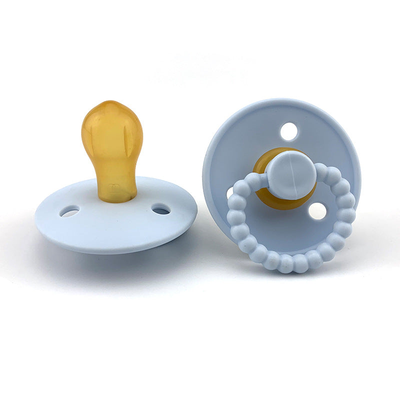 Natural latex pacifier