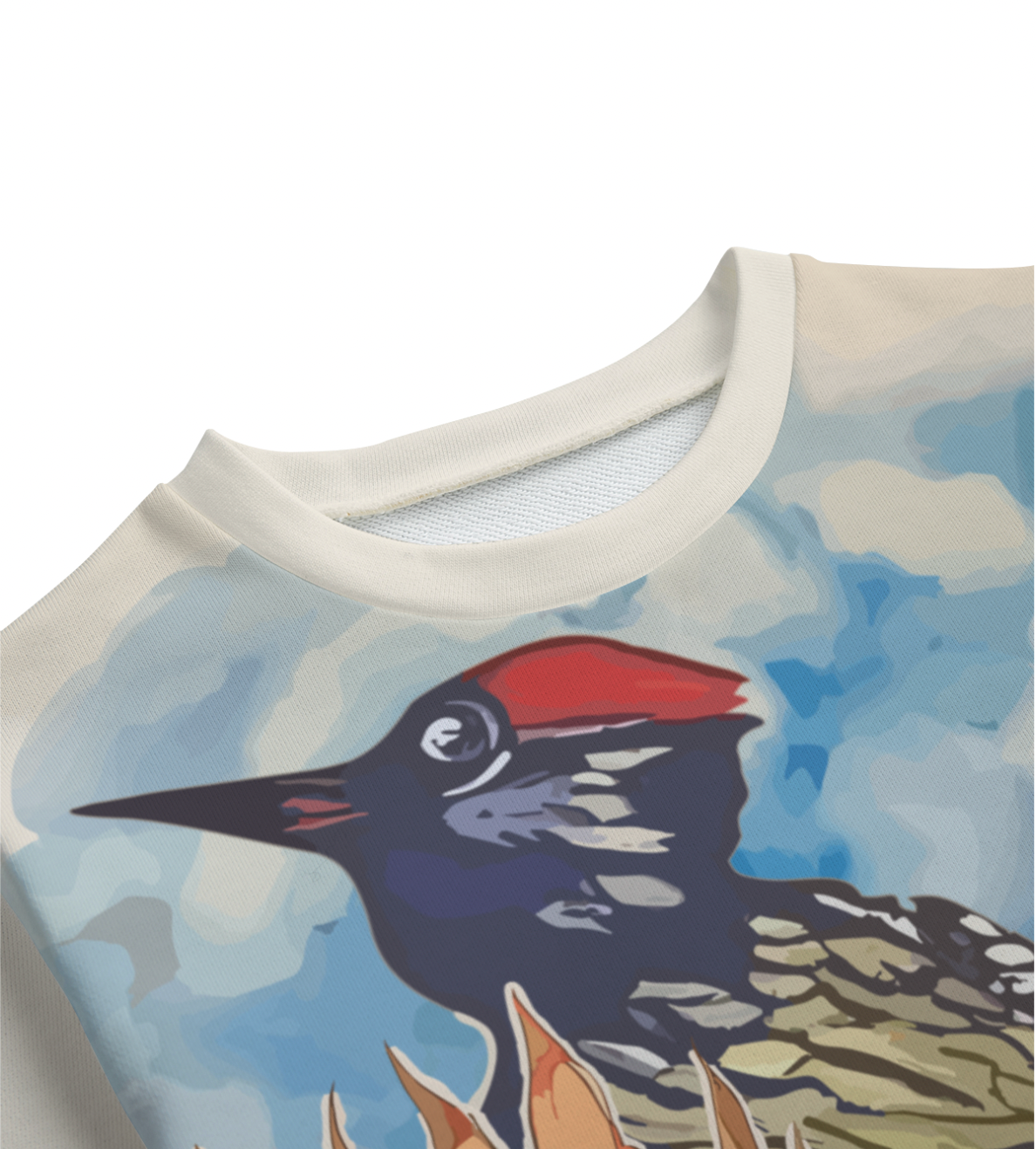 Comme Exclusive Organic Sweater Woodpecker Comme deux Enfants