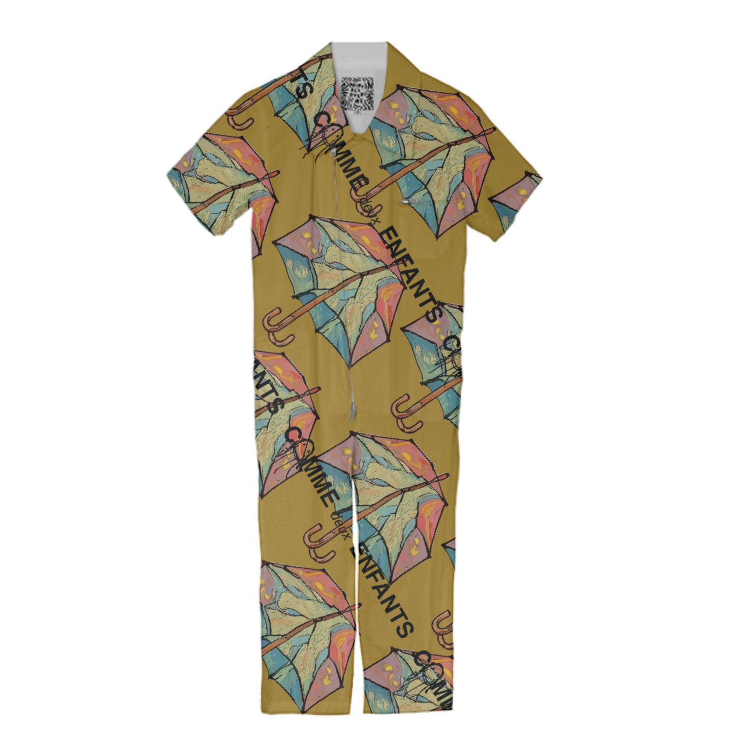 Comme Exclusive Organic Unisex Overall Umbrella Comme deux Enfants