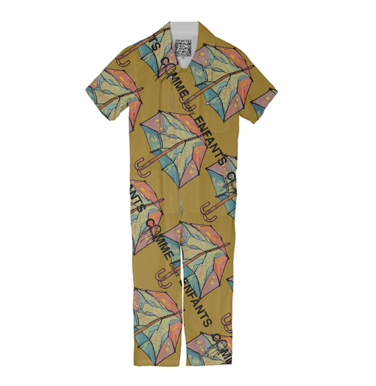 Comme Exclusive Organic Unisex Overall Umbrella Comme deux Enfants