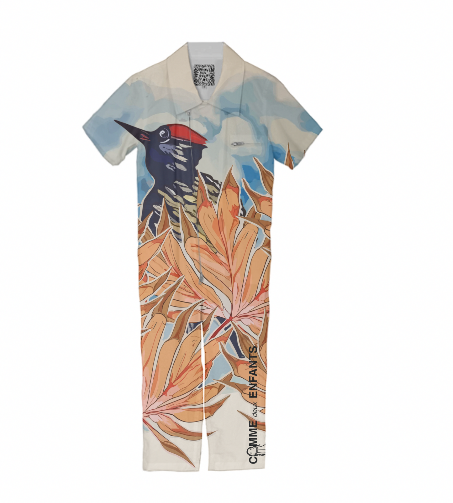 Comme exclusive organic Overall Woodpecker Comme deux Enfants