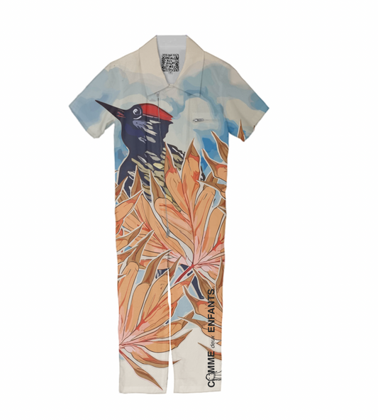 Comme exclusive organic Overall Woodpecker Comme deux Enfants