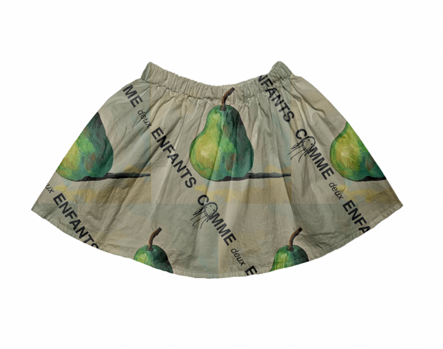Comme exclusive organic Rokje Pears Comme deux Enfants