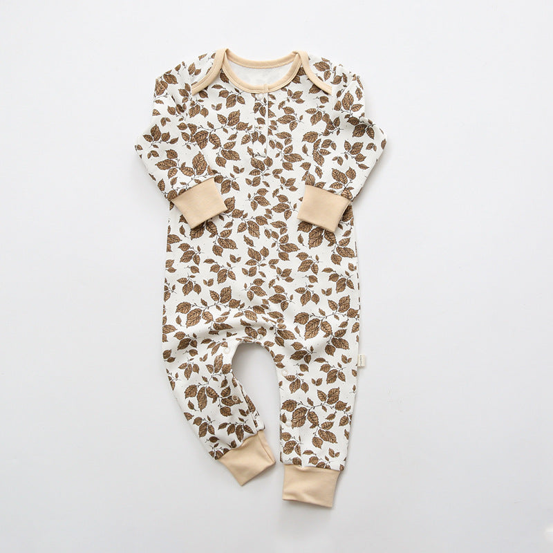 Greens Rompertje met All Over Print Comme deux Enfants