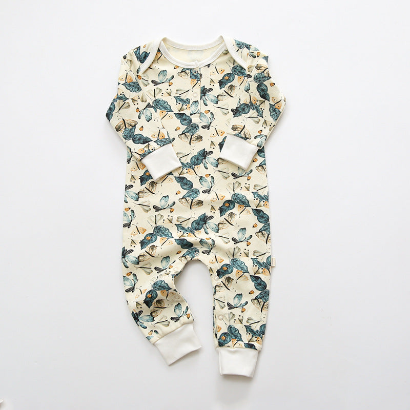 Greens Rompertje met All Over Print Comme deux Enfants