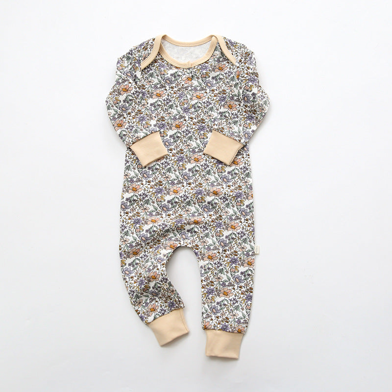 Greens Rompertje met All Over Print Comme deux Enfants