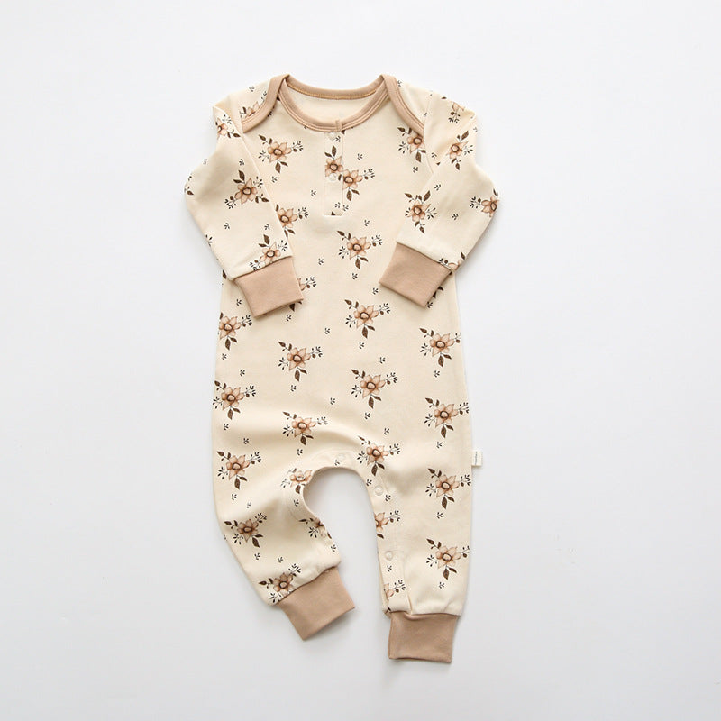 Greens Rompertje met All Over Print Comme deux Enfants