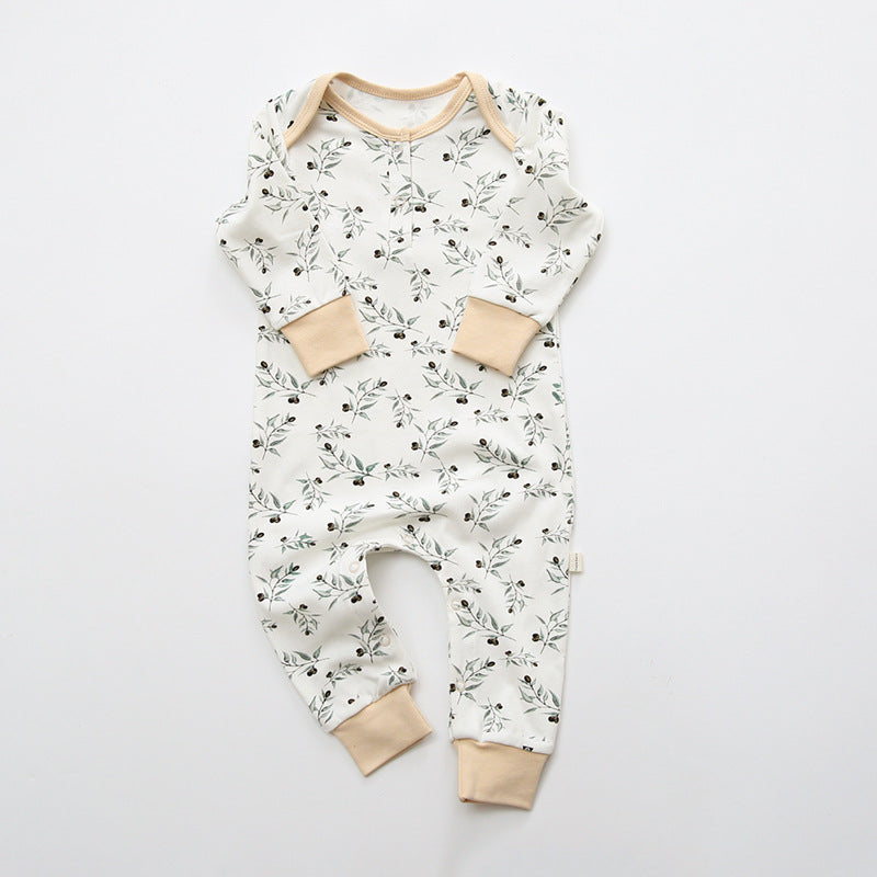 Greens Rompertje met All Over Print Comme deux Enfants