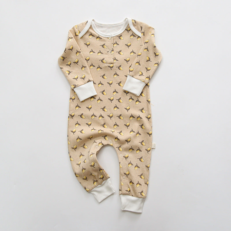 Greens Rompertje met All Over Print Comme deux Enfants