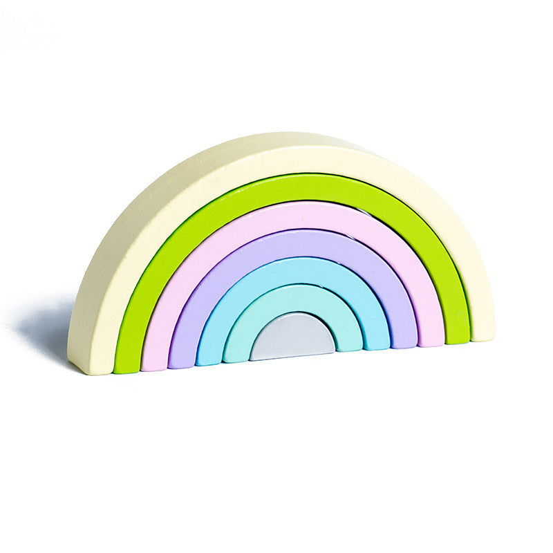 Houten Montessori Regenboog Comme deux Enfants