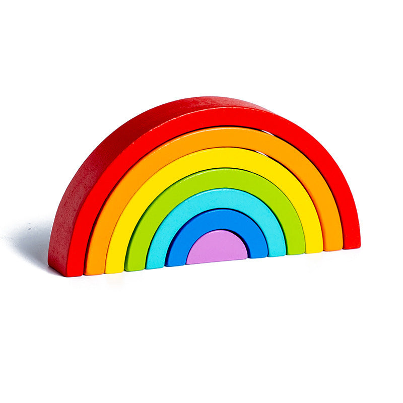 Houten Montessori Regenboog Comme deux Enfants