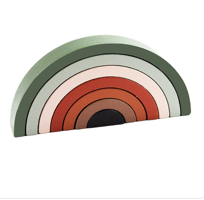Houten Montessori Regenboog Comme deux Enfants