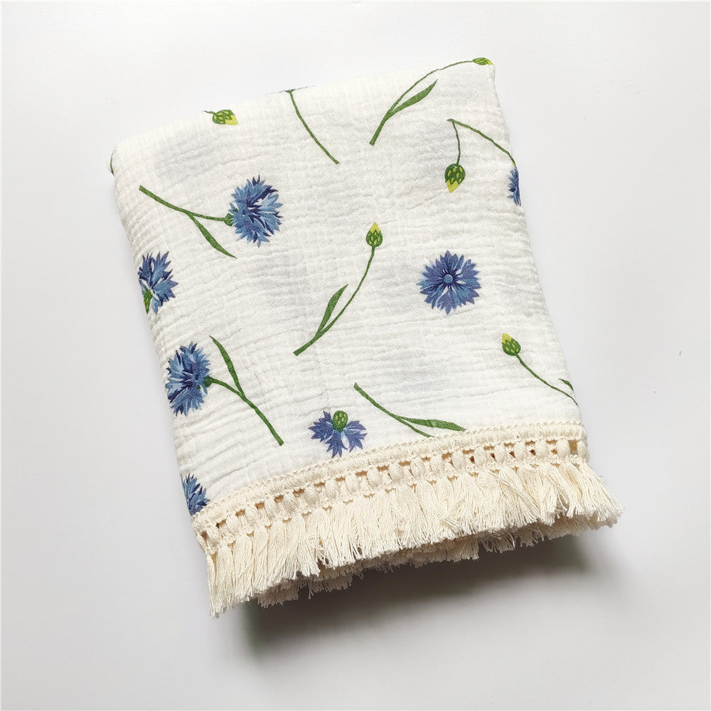 Hydrofiel Doek met print Comme deux Enfants