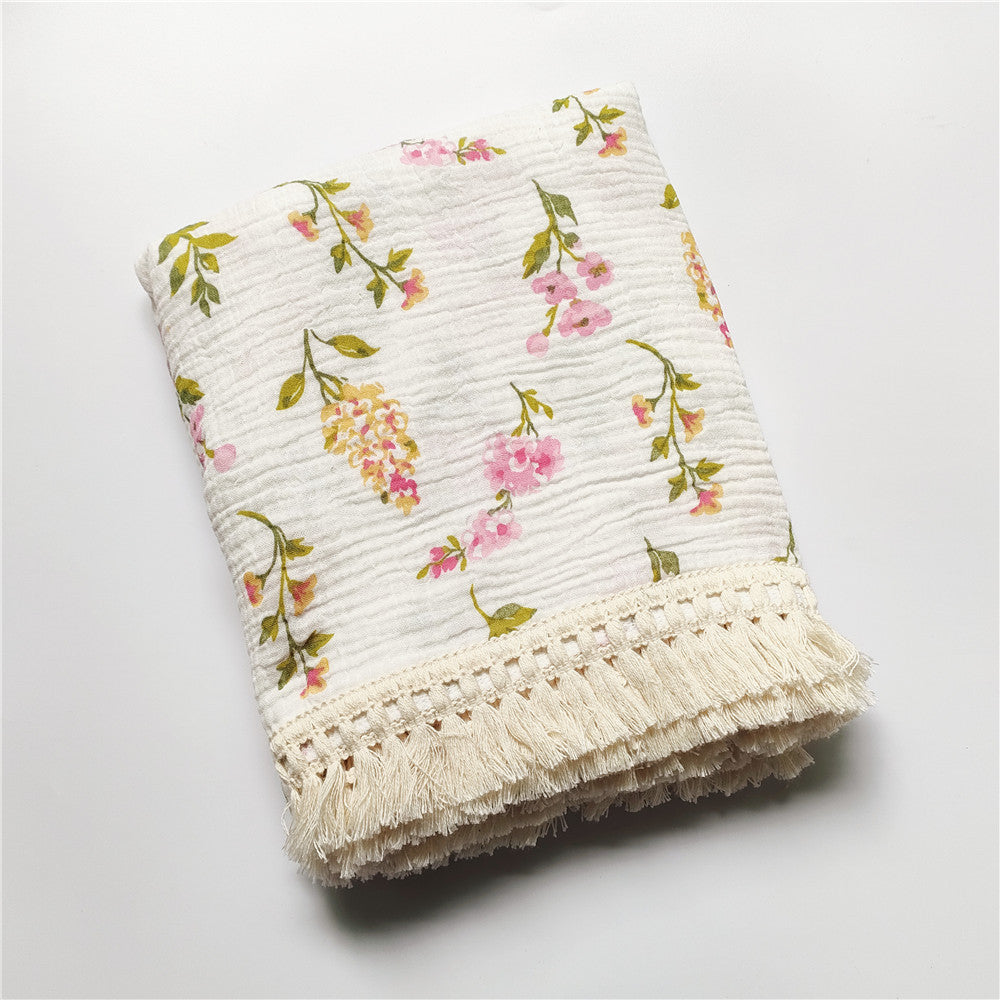 Hydrofiel Doek met print Comme deux Enfants