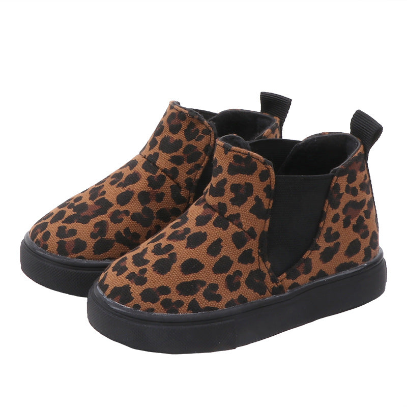 Luipaard Print Gympen Comme deux Enfants