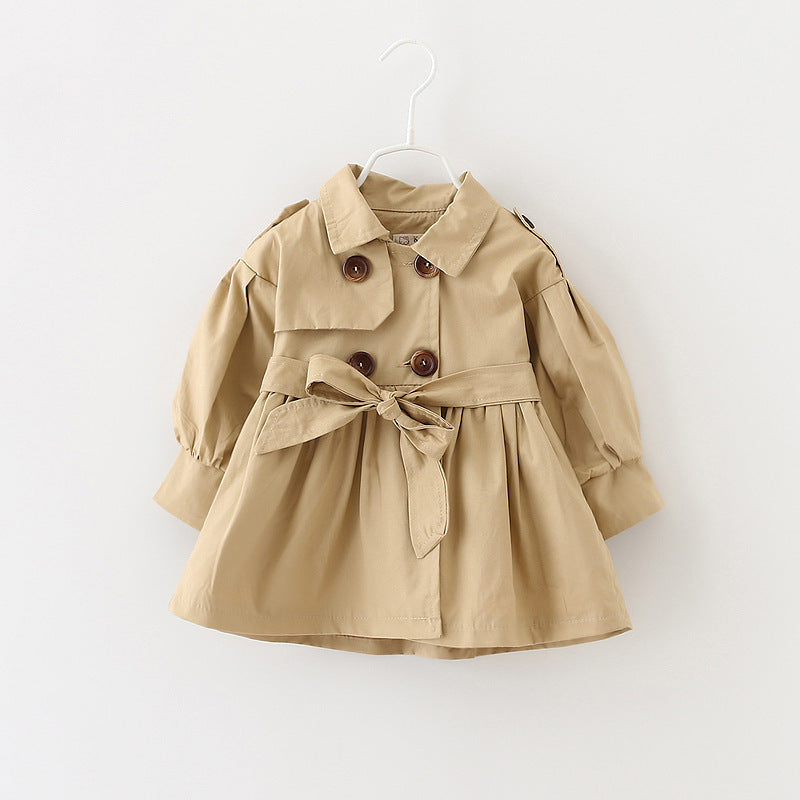Meisjes Trenchcoat Comme deux Enfants