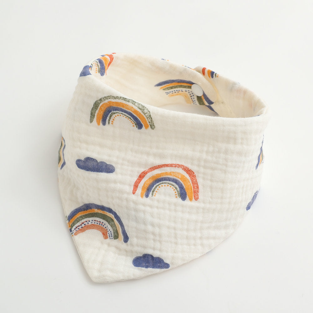 Mousseline Slab met printje Comme deux Enfants