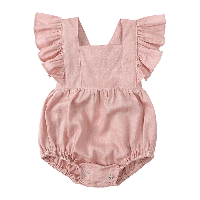 Lilo linen romper Rushes