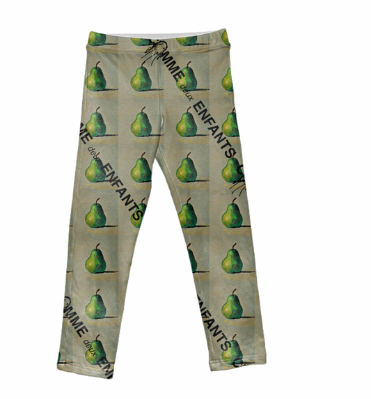 Comme exclusive Organic leggings Pears