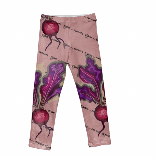 comme exclusive Organic leggings Beetroot