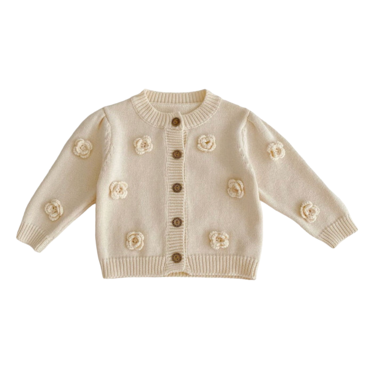 Flower Gebreide Cardigan
