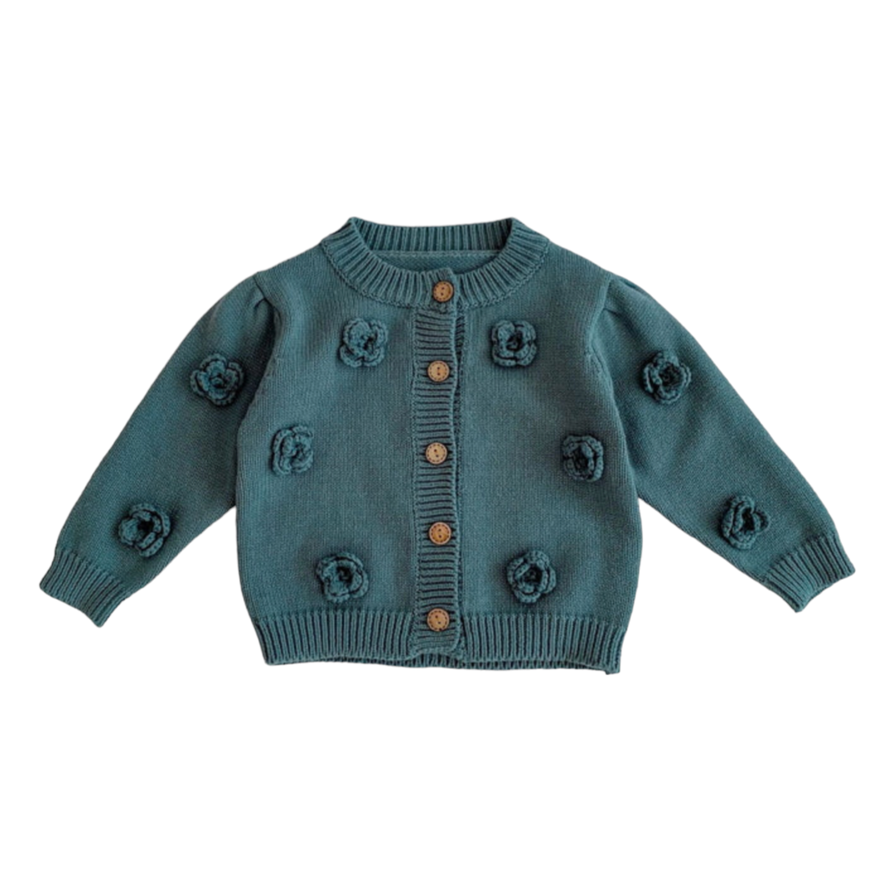 Flower Gebreide Cardigan