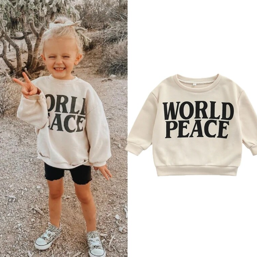 Sweater World Peace Comme deux Enfants