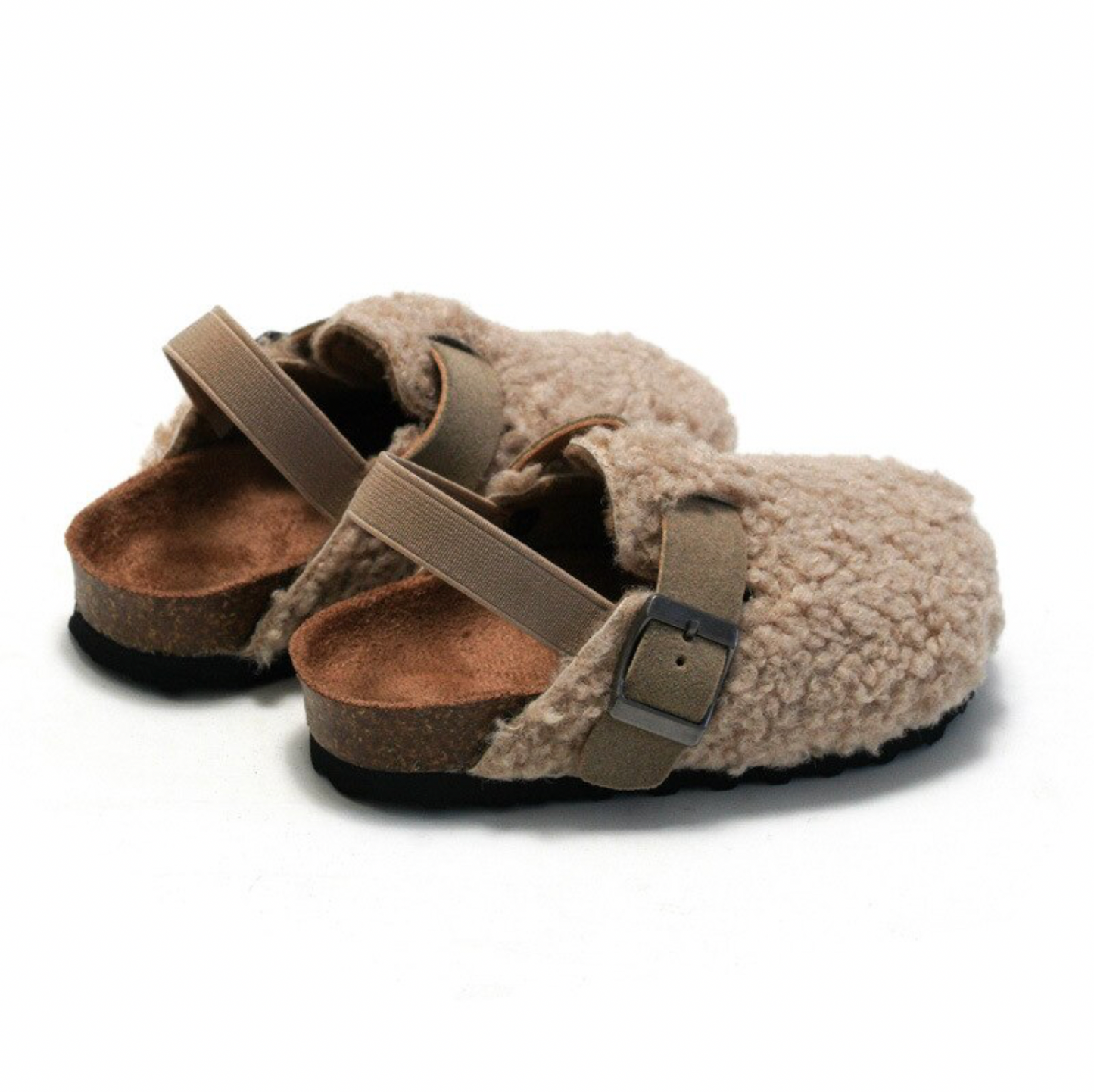 Teddy sandalen met kurk zool Comme deux Enfants