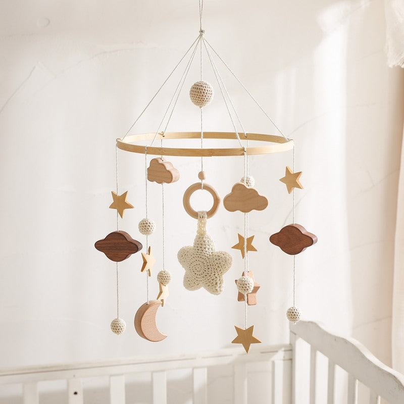Baby Mobile with Crochet details