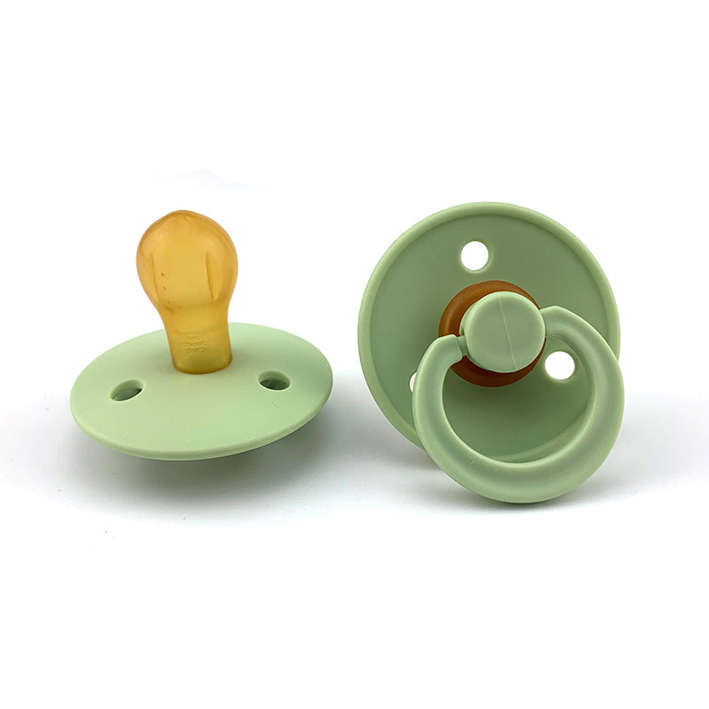 Natural latex pacifier